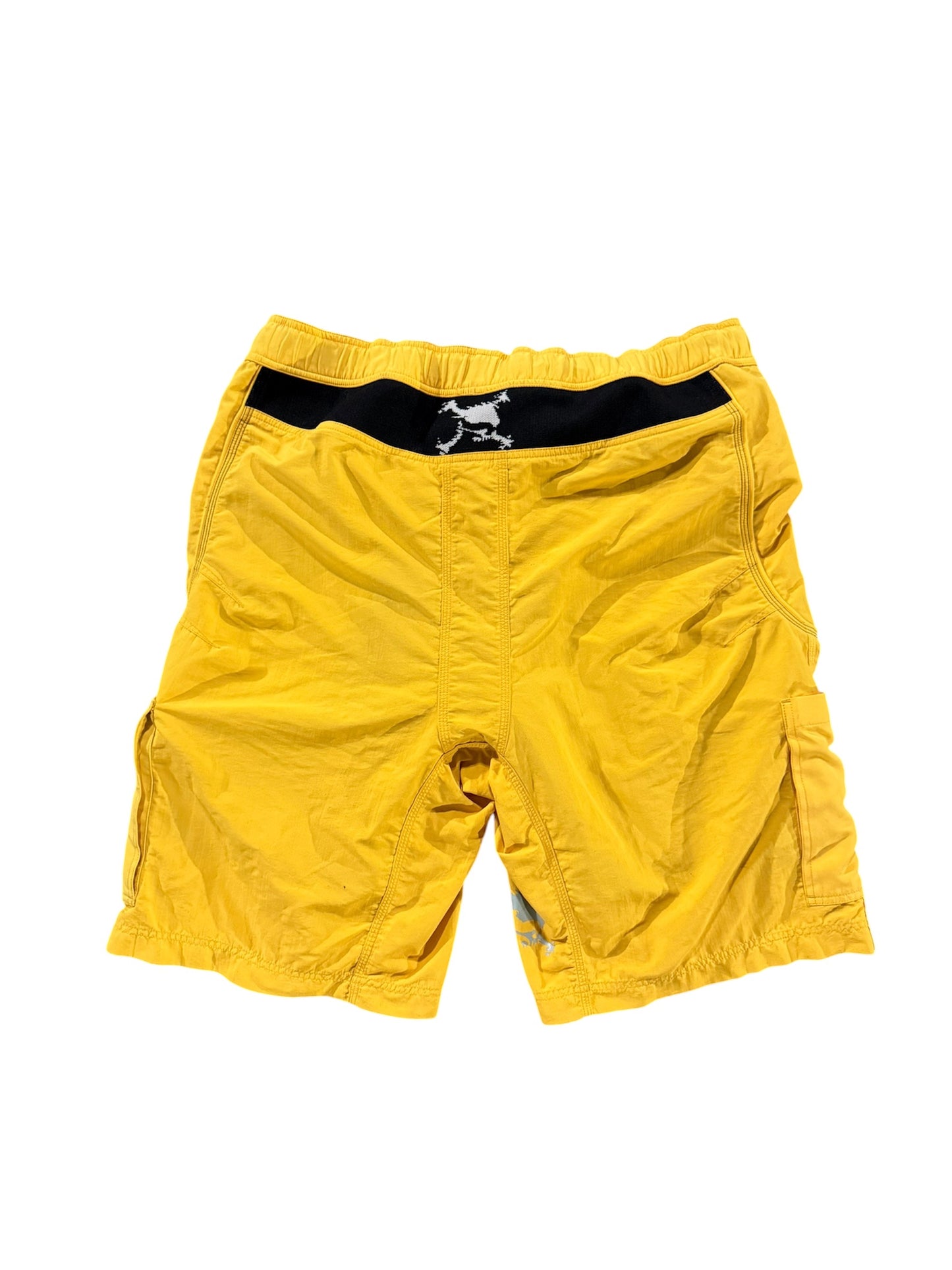 Yellow Oakley Tactical Shorts XXL