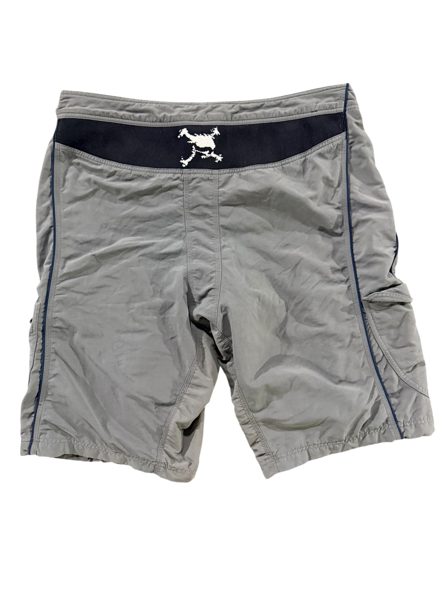 Grey Oakley Tac Shorts Skull XXL