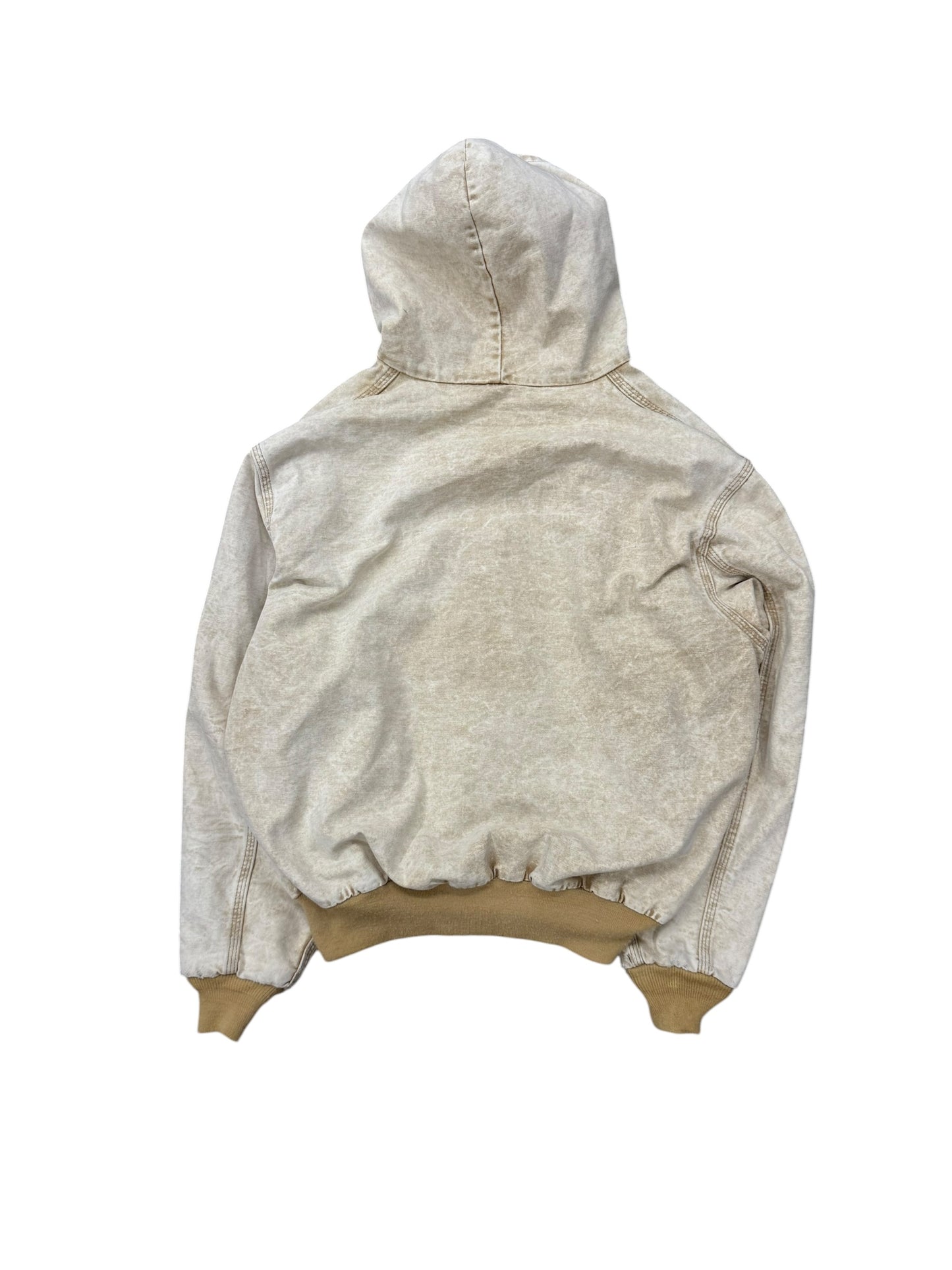 Acid Washed Carhartt Hooded Jacket