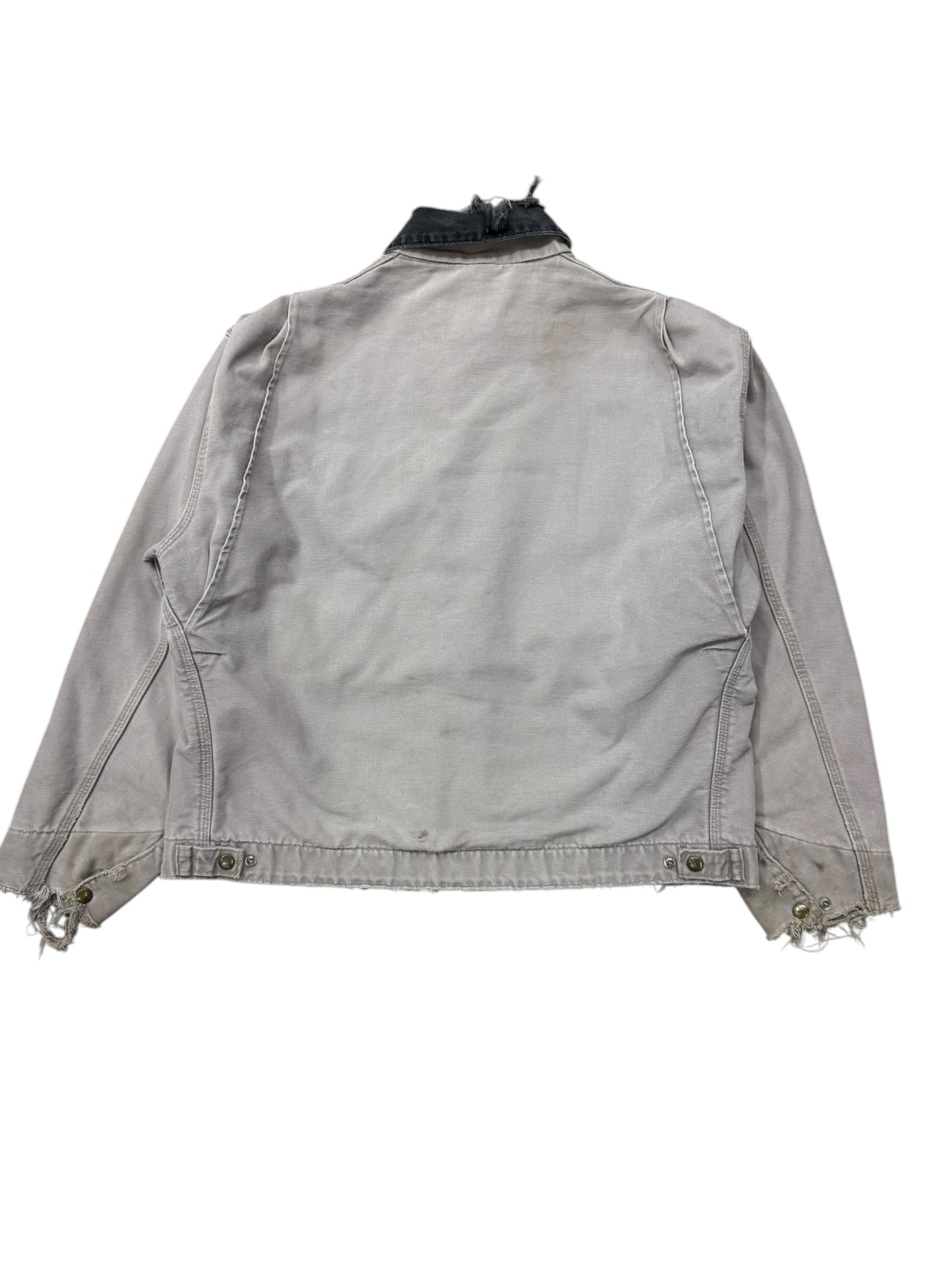 Grey Distressed Carhartt Detroit Jacket