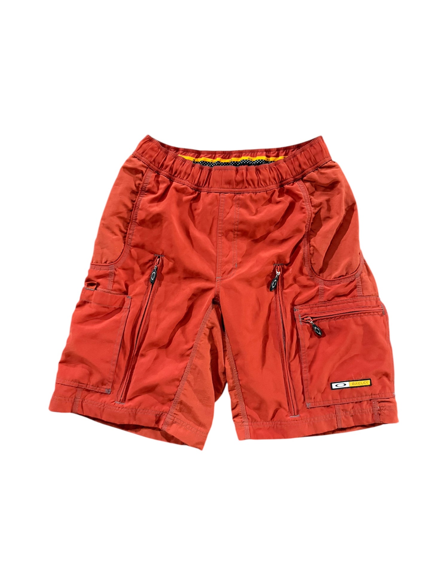 Red Oakley Tactical shorts Large