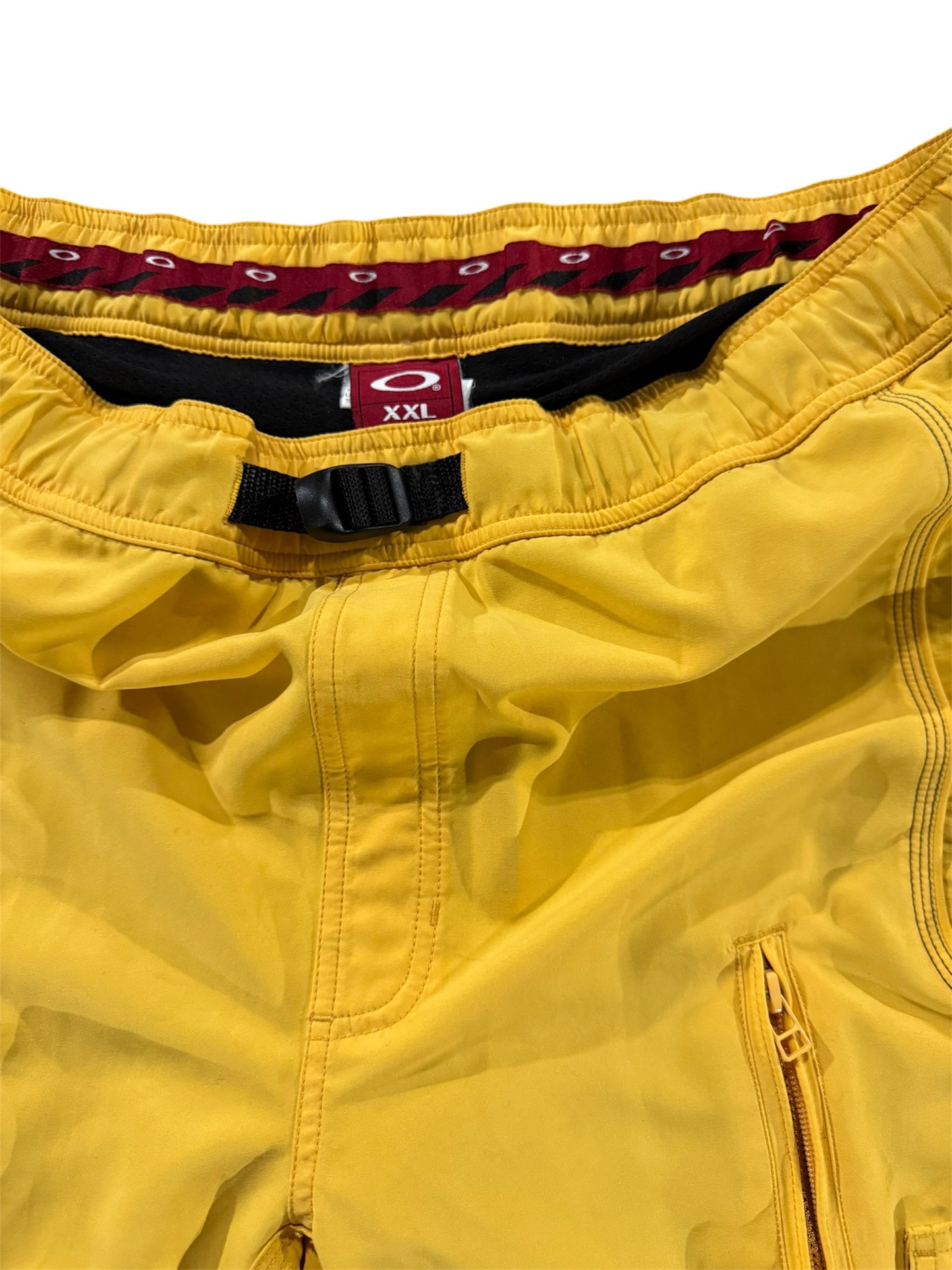 Yellow Oakley Tactical Shorts XXL