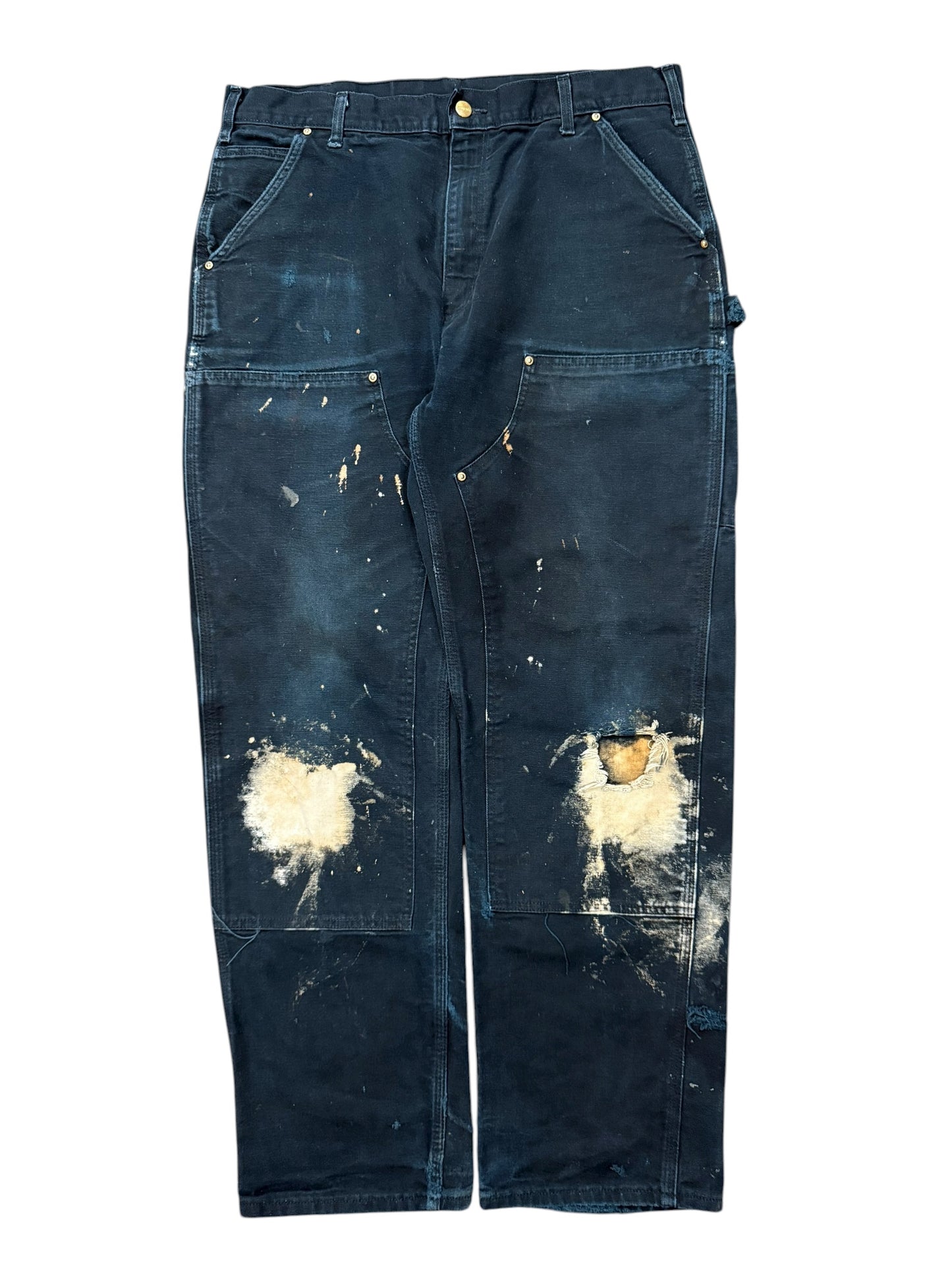 Bleached Knees Carhartt Double Knee