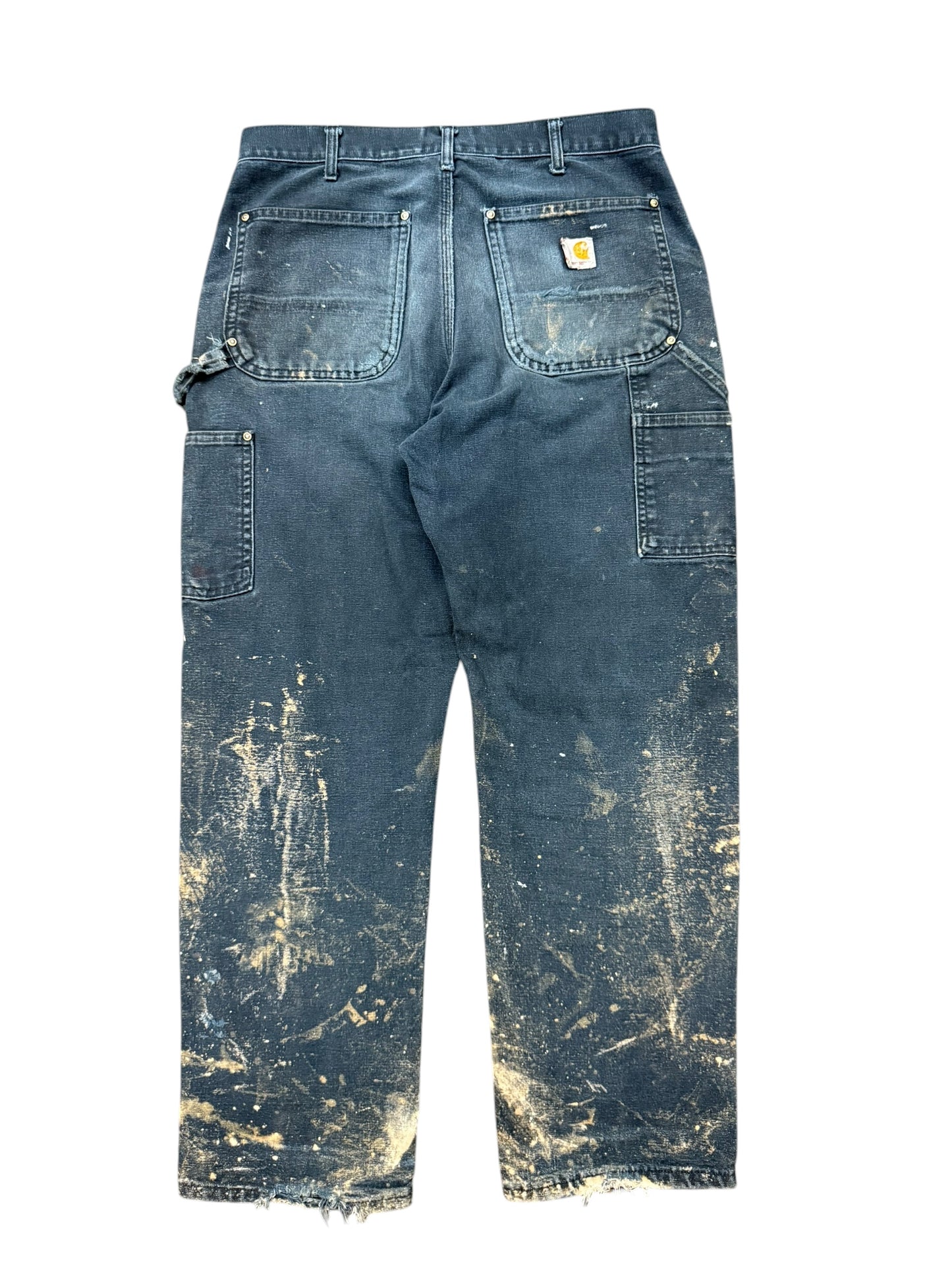 Mega Bleached & Faded Carhartt Double Knees