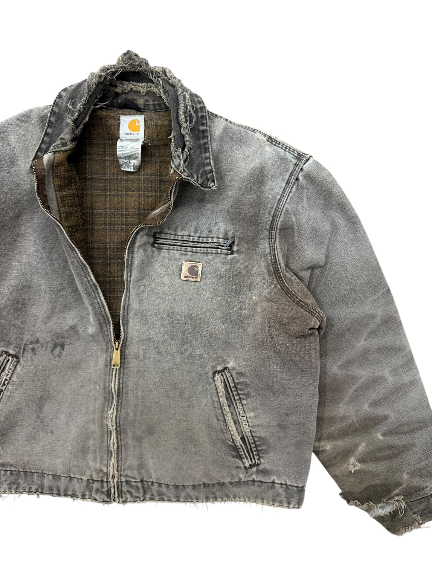 Distressed Carhartt Detroit Brown