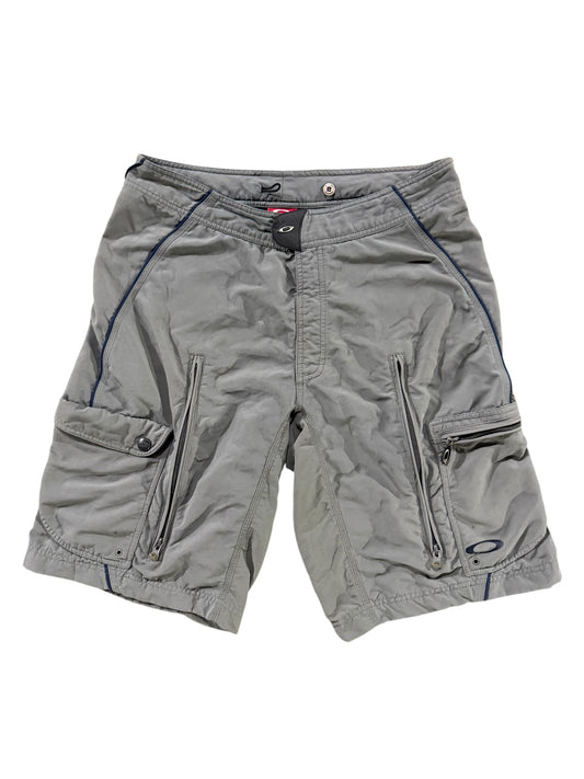 Grey Oakley Tac Shorts Skull Large