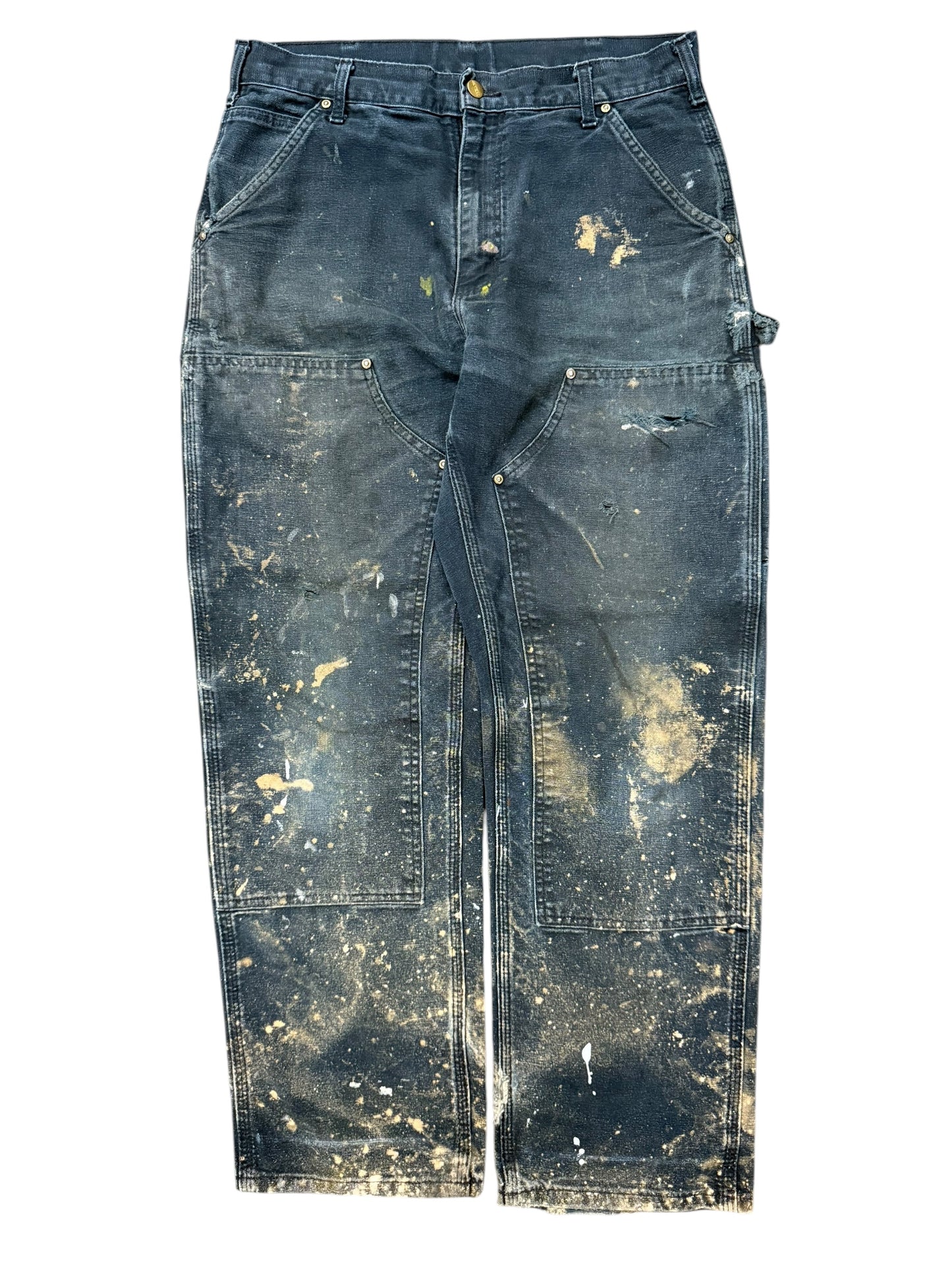 Mega Bleached & Faded Carhartt Double Knees