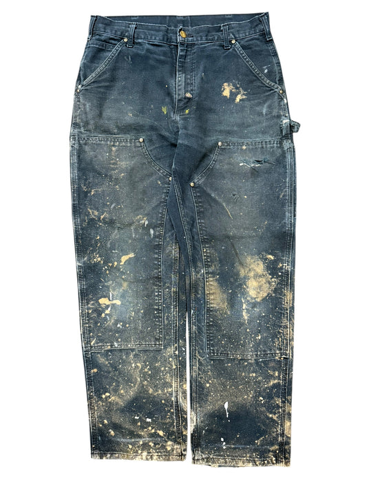 Mega Bleached & Faded Carhartt Double Knees