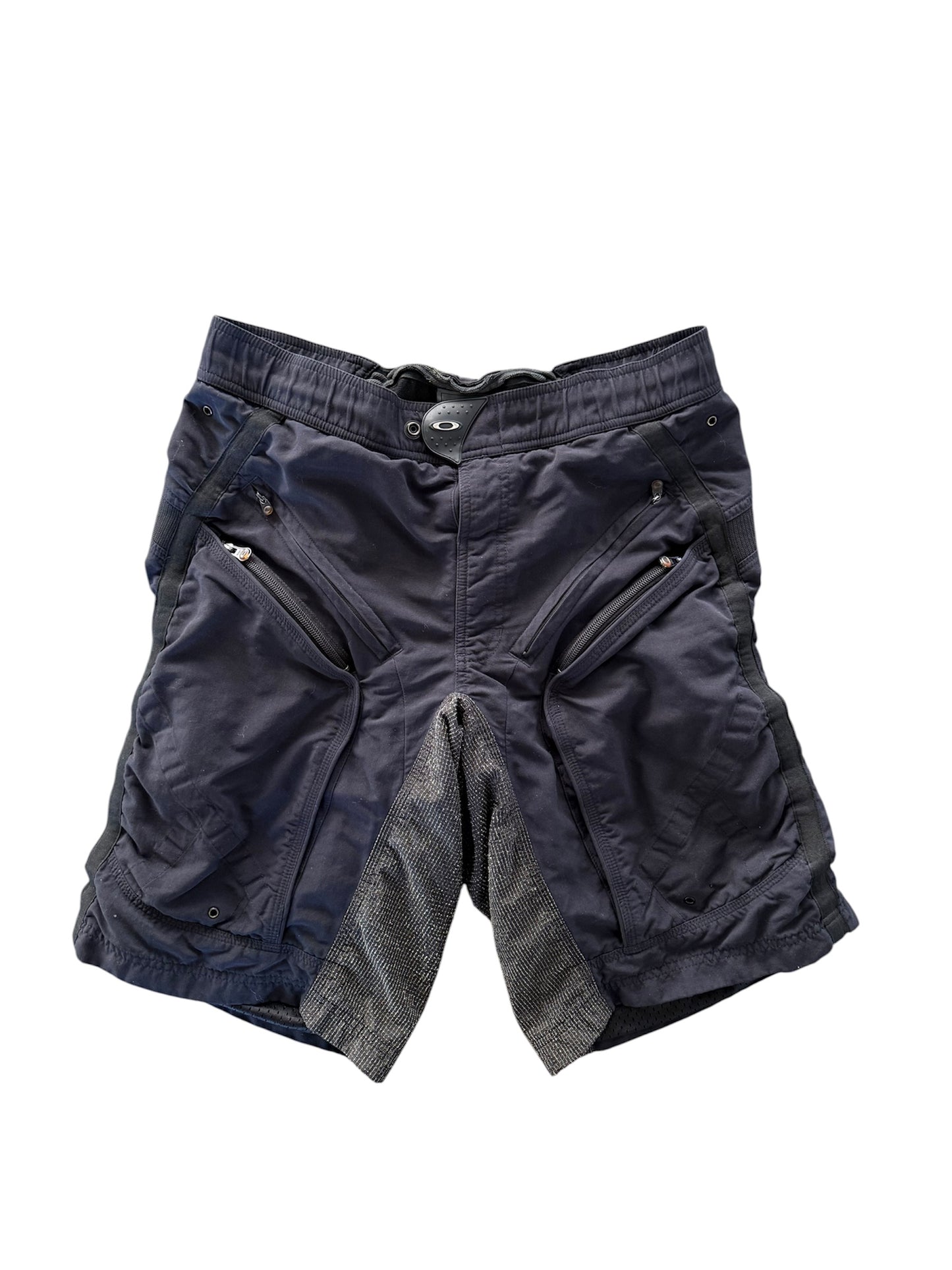 Black Zippered Oakley Tac Shorts M