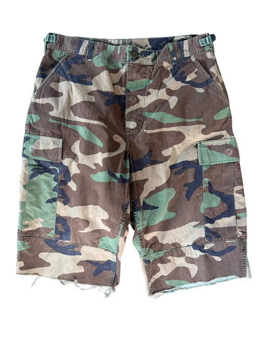 Camo Long Shorts