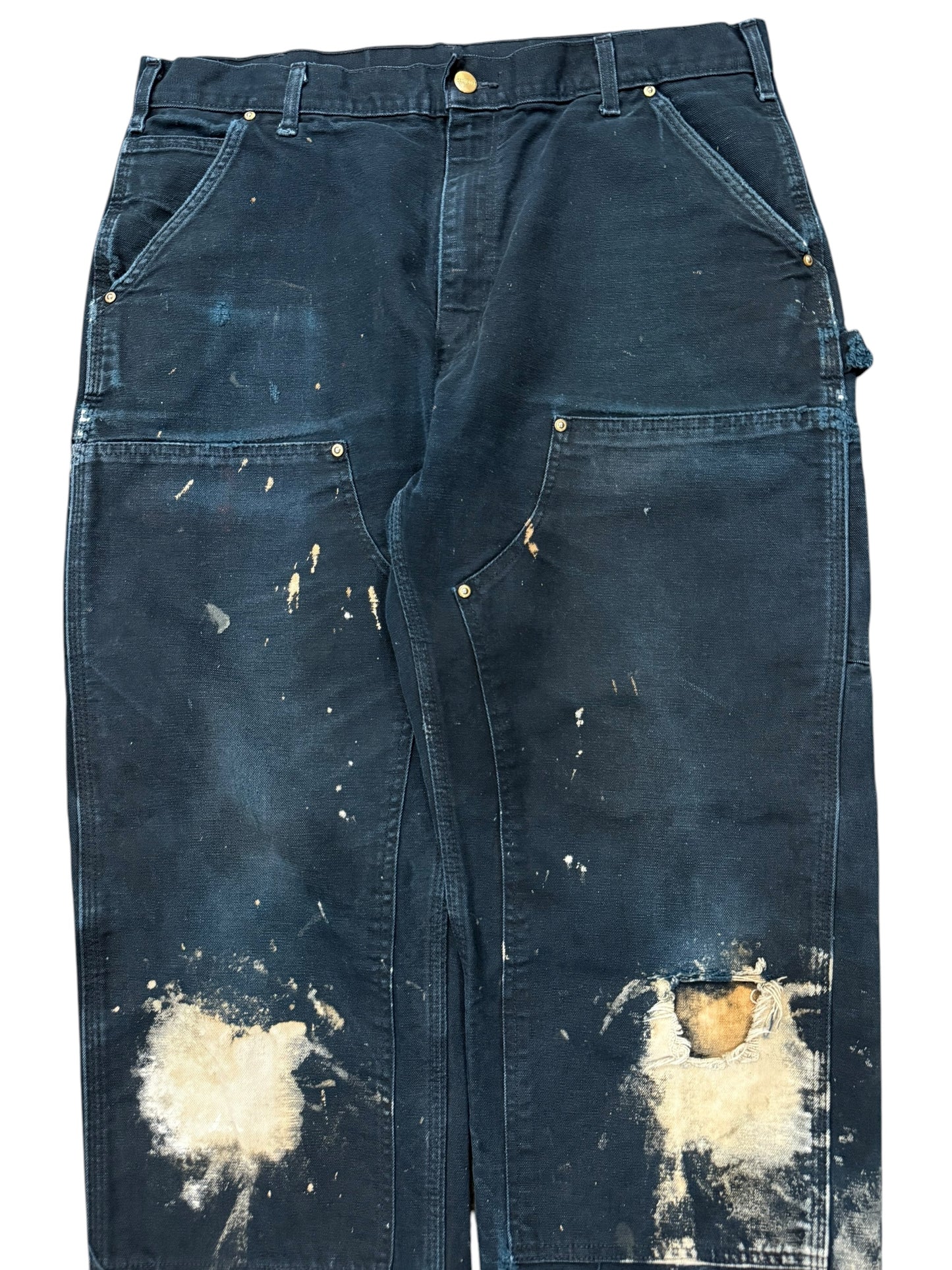 Bleached Knees Carhartt Double Knee