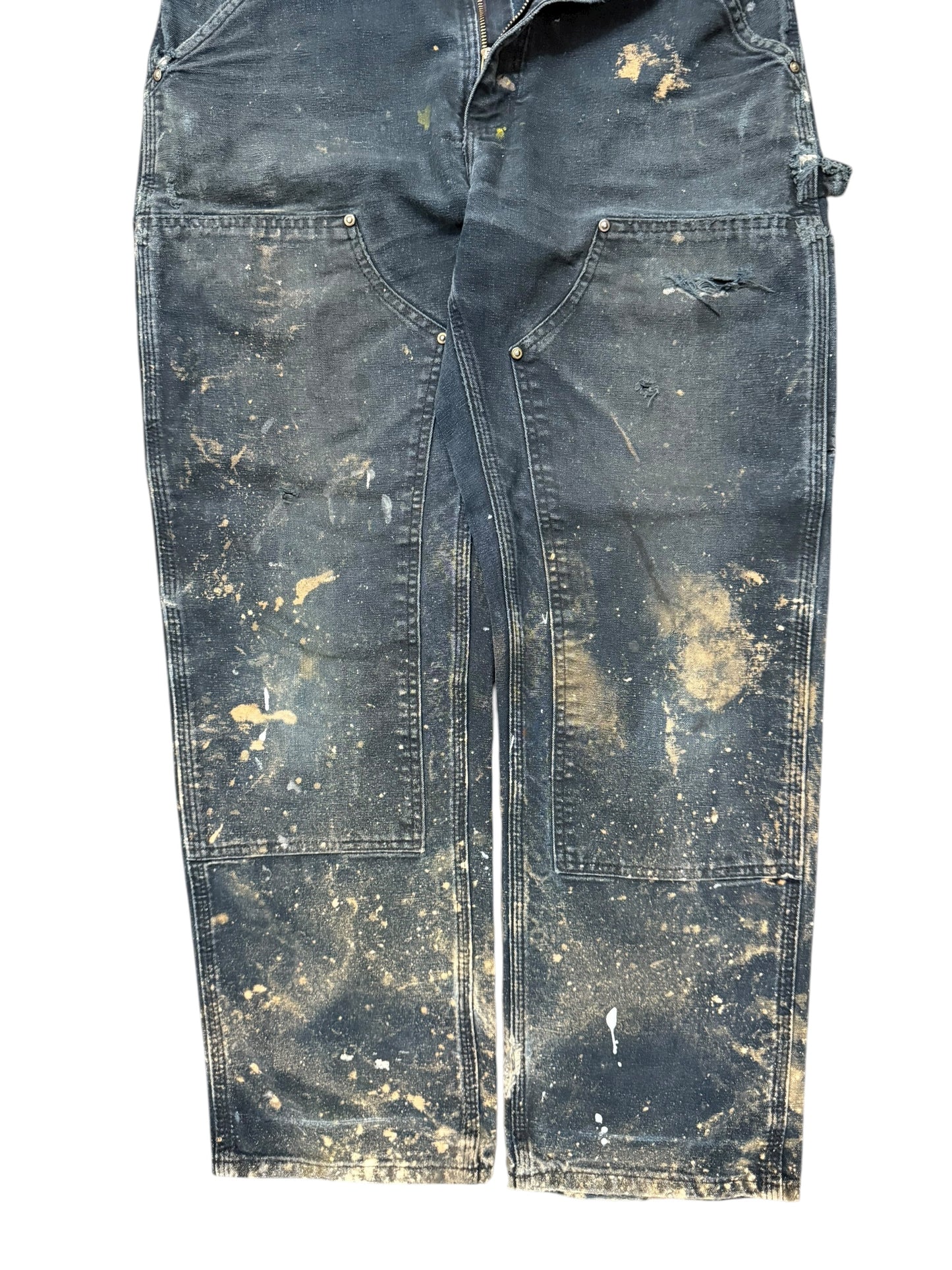 Mega Bleached & Faded Carhartt Double Knees