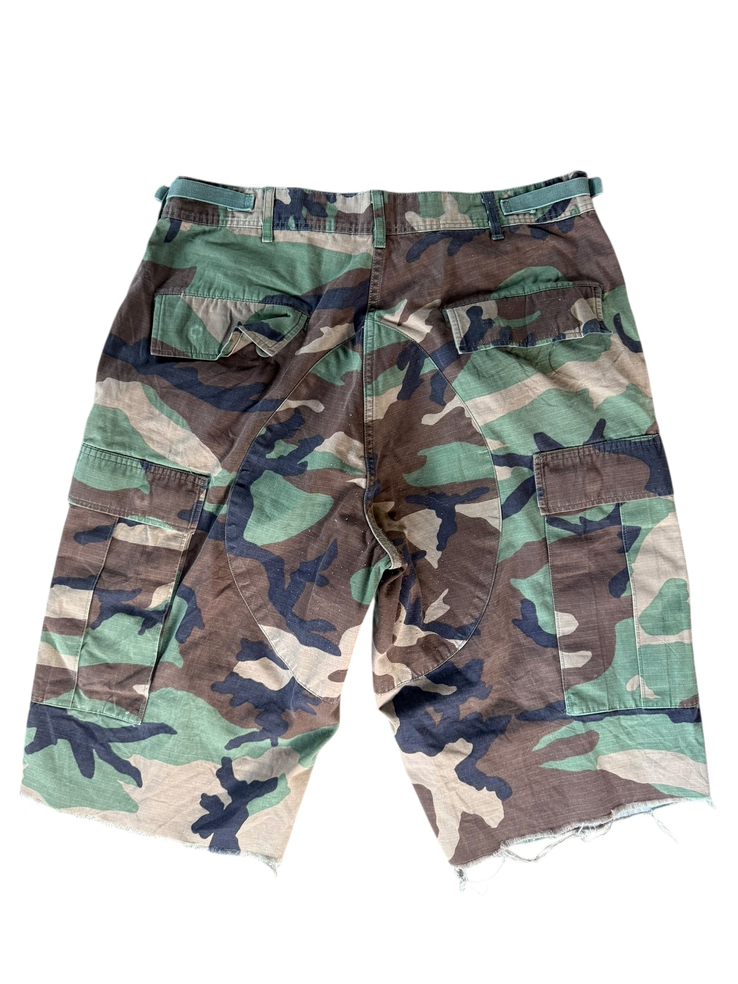 Camo Long Shorts